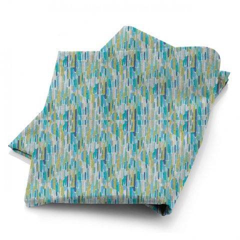 Trattino Turquoise / Ocean / Marine Fabric