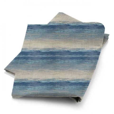 Chroma Indigo / Parchment / Sky Fabric