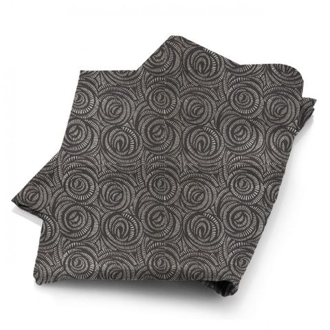 Fractal Charcoal Fabric