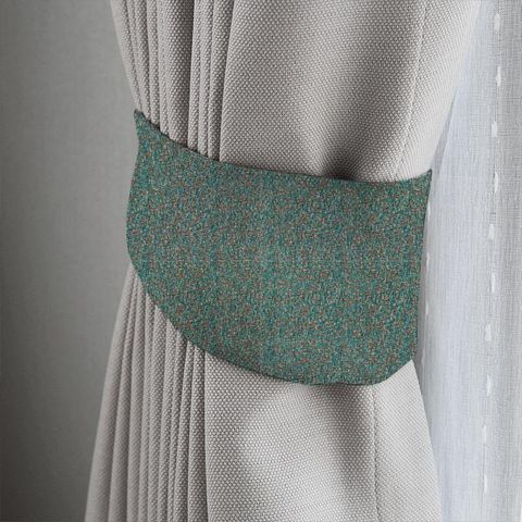 Nickel Teal/Rust Tieback