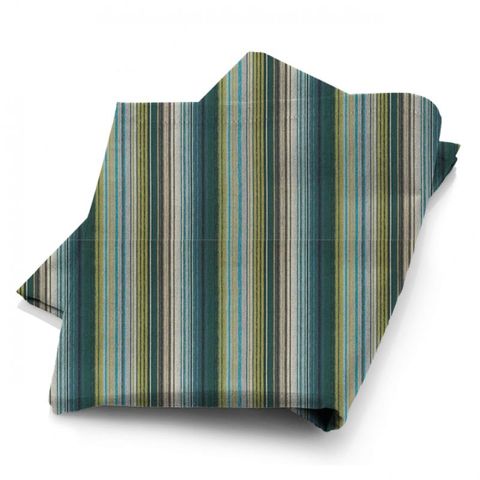Spectro Stripe Emerald / Marine / Lichen Fabric