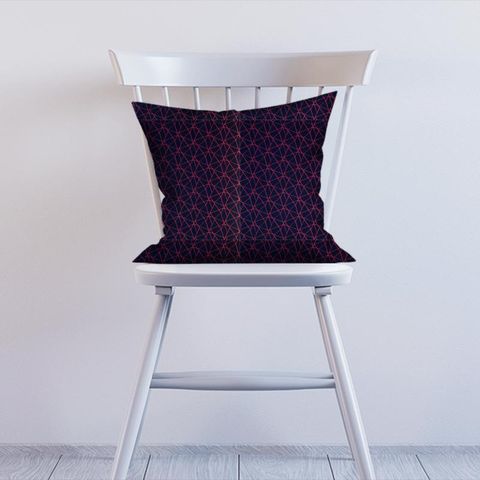 Zola Neptune/Cerise Cushion