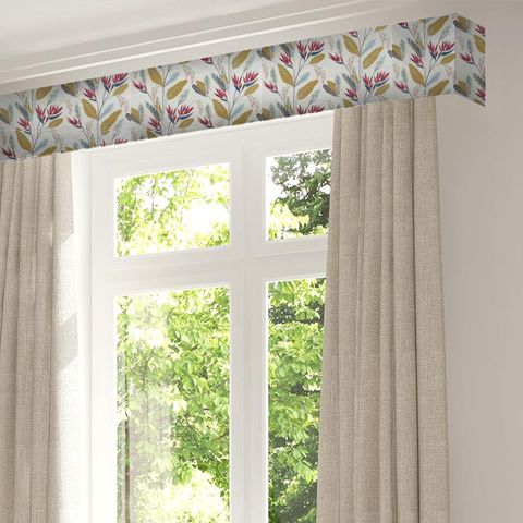 Llenya Cerise/Harbour/Saffron Pelmet
