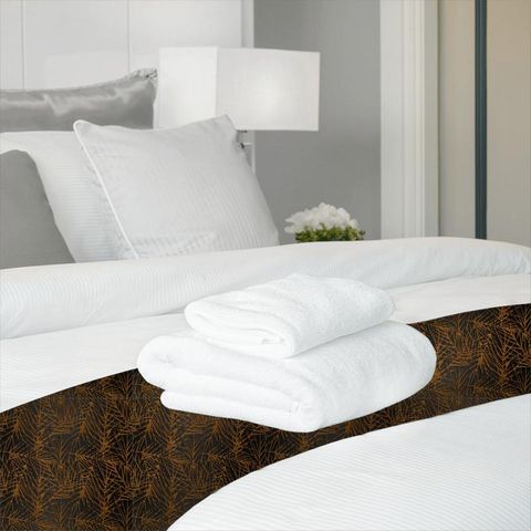 Lorenza Honey/ Jet Bed Runner