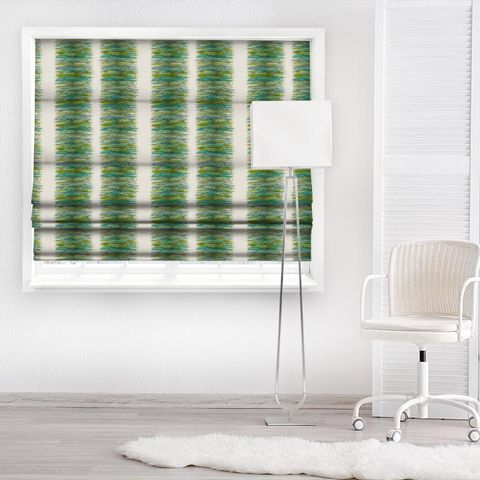 Chromatic Chromatic Emerald/Beryl/Lichen Made To Measure Roman Blind