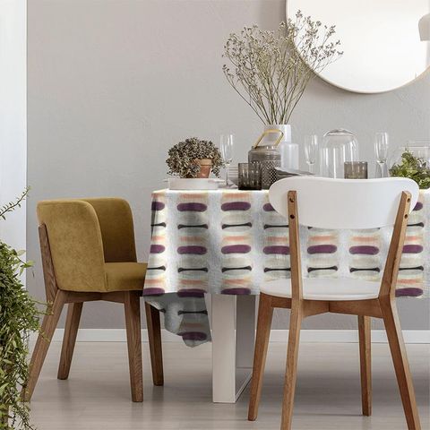 Elliptic Plum Tablecloth