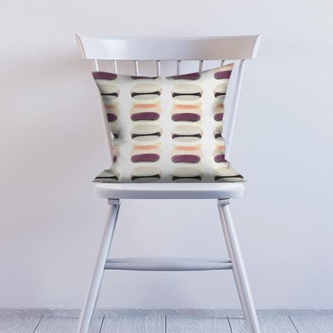 Elliptic Plum Cushion