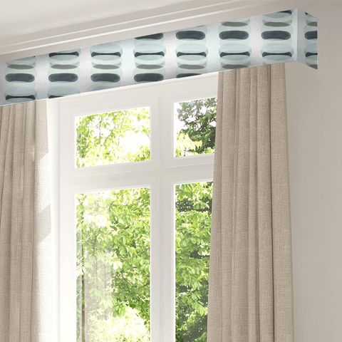 Elliptic Charcoal Pelmet