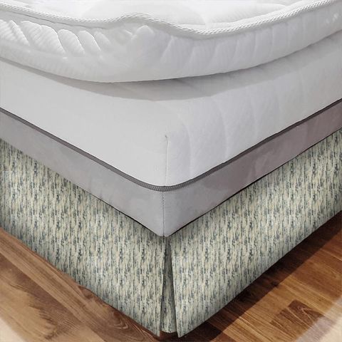 Sial Ink/ Topaz Bed Base Valance