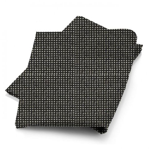 Polka Pebble Charcoal Fabric