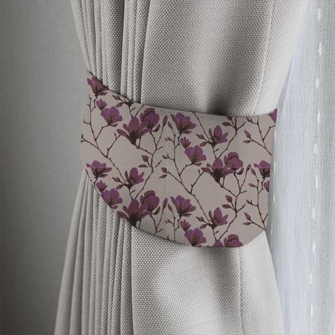 Lotus Bronze/Magenta Tieback