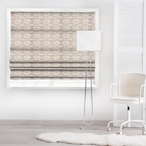 Grain Blush Made To Measure Roman Blind