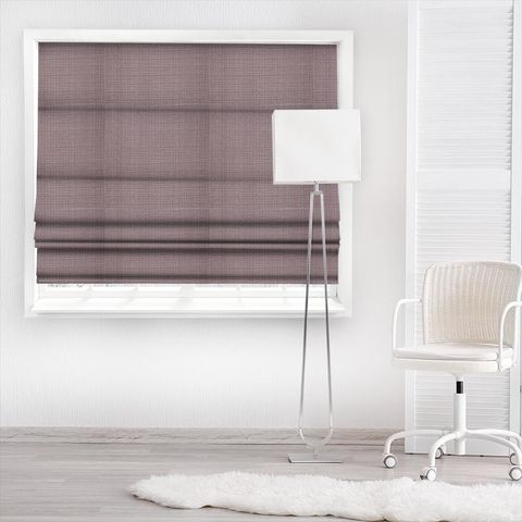 Momentum Accents Heather Made To Measure Roman Blind