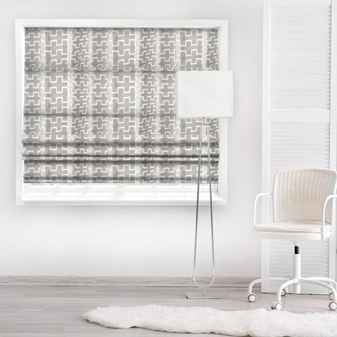 Noa Steel Made To Measure Roman Blind