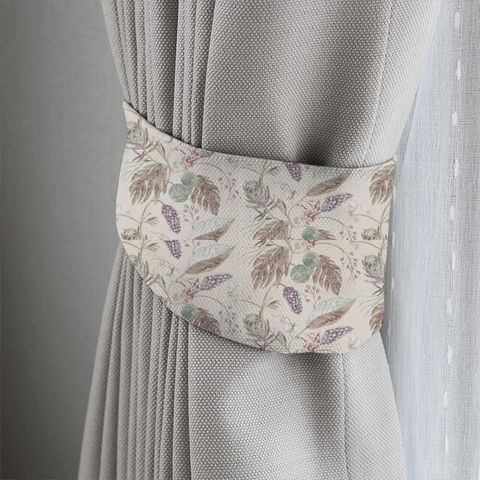 Amborella Heather/Linen Tieback