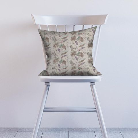 Amborella Heather/Linen Cushion