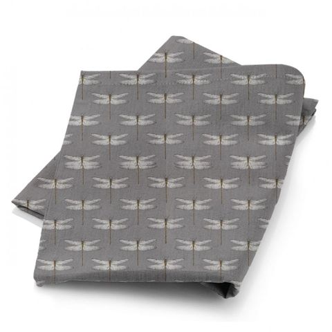 Demoiselle Graphite/Almond Fabric