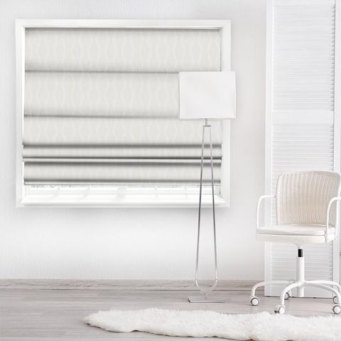 Chime Silver Made To Measure Roman Blind
