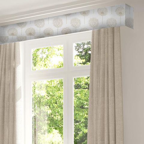 Amity Linen/Chalk Pelmet