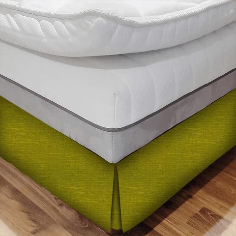 Extensive Lime Bed Base Valance