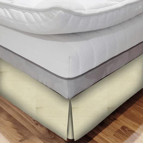 Laminar Buttermilk Bed Base Valance