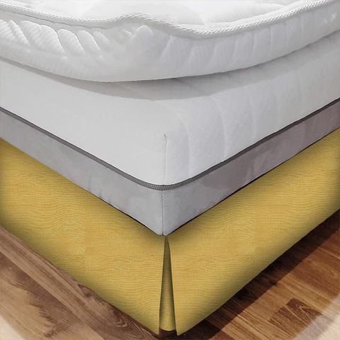 Deflect Mustard Bed Base Valance