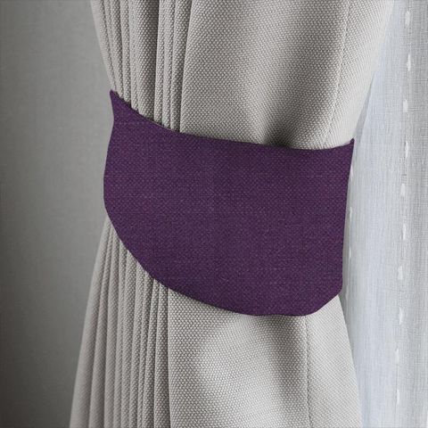 Quadrant Deep Plum Tieback