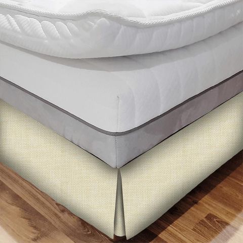 Omega Buttermilk Bed Base Valance