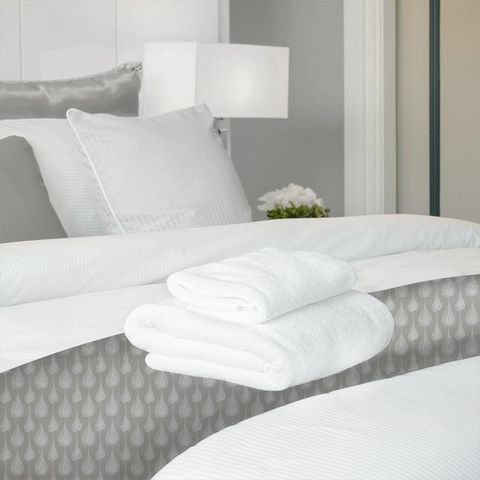 Gigi French Grey Bed Runner