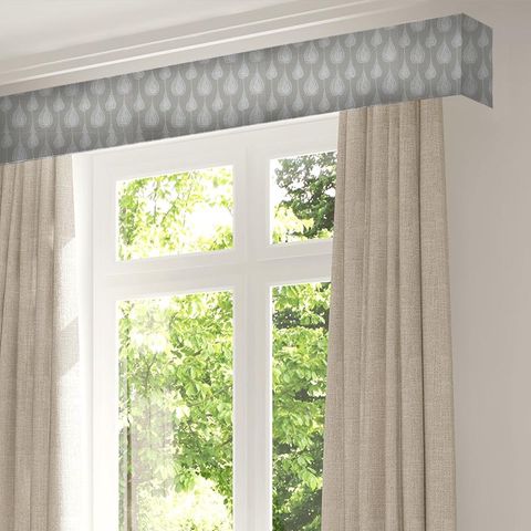 Gigi French Grey Pelmet