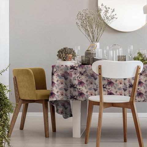 Flores Damson/Viola/Blush Tablecloth