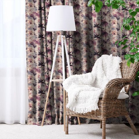 Flores Damson/Viola/Blush Made To Measure Curtain