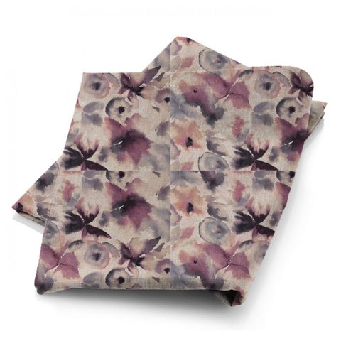 Flores Damson/Viola/Blush Fabric