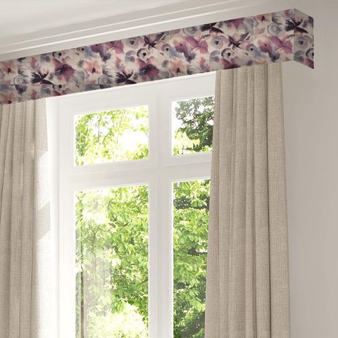Flores Damson/Viola/Blush Pelmet