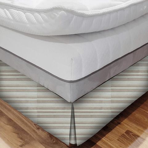 Maslina Smoke / Charcoal / Slate Bed Base Valance