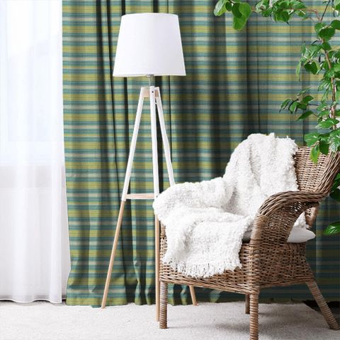 Maslina Lagoon/Zest Made To Measure Curtain