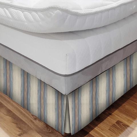 Tilapa Nordic Blue/Steel Bed Base Valance