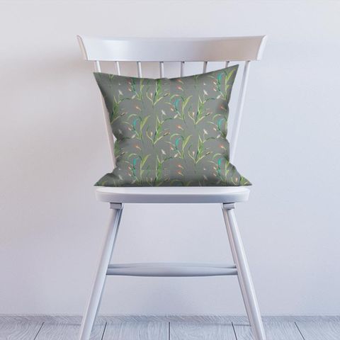 Saona Kiwi/Charcoal Cushion