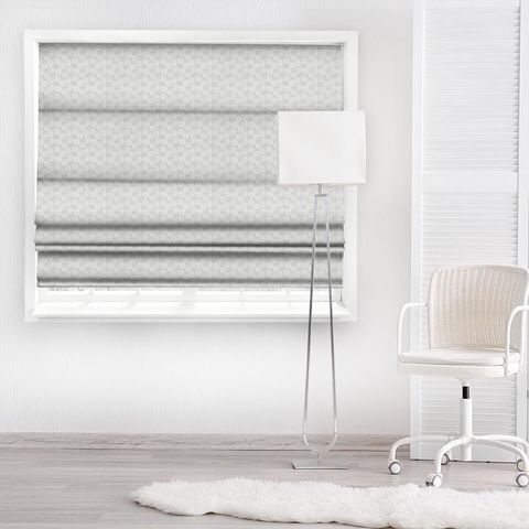 Chi Silver Made To Measure Roman Blind