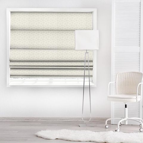 Chi Oyster Made To Measure Roman Blind