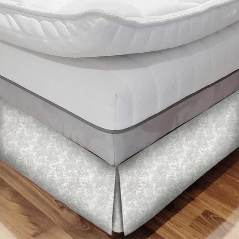 Toco Silver Bed Base Valance