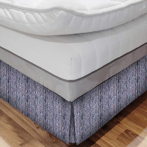 Nuru Heather / Berry / Midnight Bed Base Valance