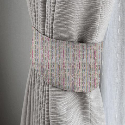 Nuru Aqua/Magenta/Cream Tieback