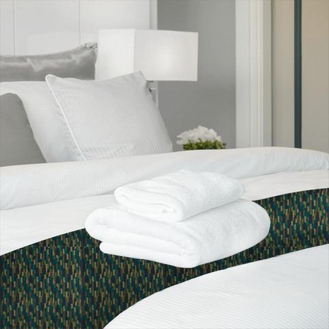 Cosmati Embroidery Serpentine Bed Runner