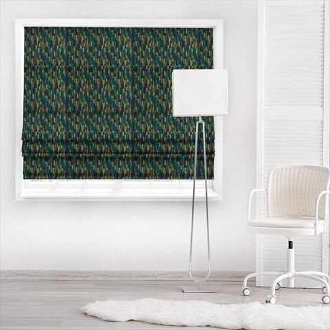 Cosmati Embroidery Serpentine Made To Measure Roman Blind