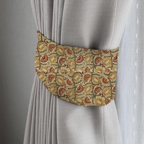 Suzani Archive Weave Venetian Red/ Antique Tieback