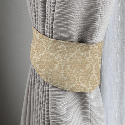 Malmaison Damask Pale Gold Tieback