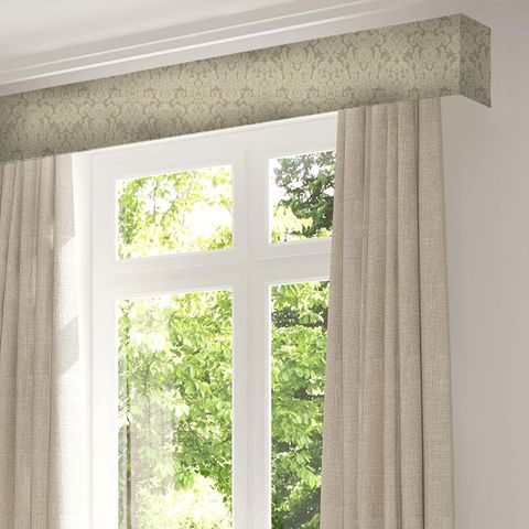 Zoffany Brocatello Grey Pelmet