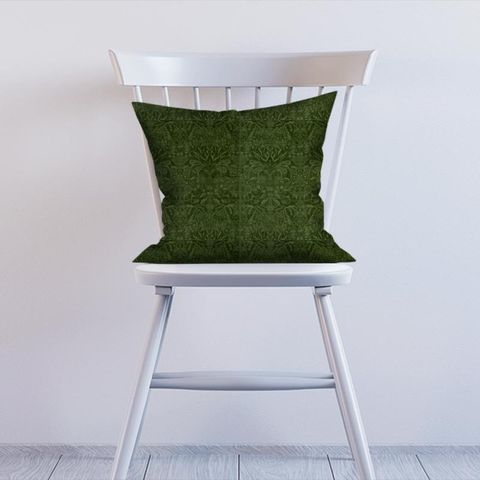 Ducato Velvet Olivine Cushion