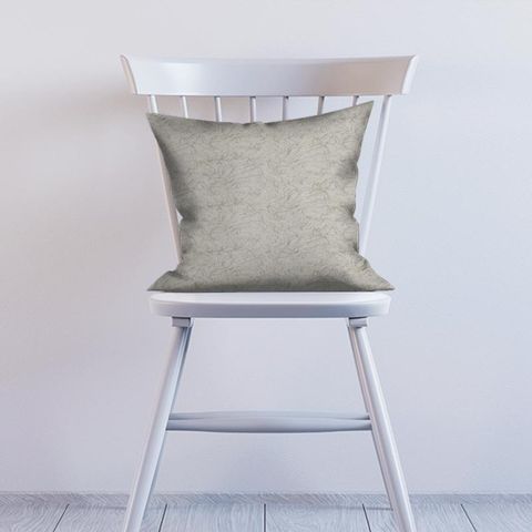 Cirrus Embroidery Platinum Cushion